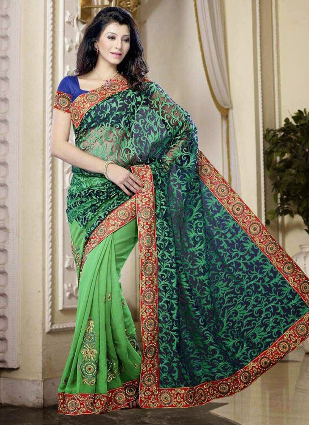 Kasab Silk Designer Saree – Yes We Shop