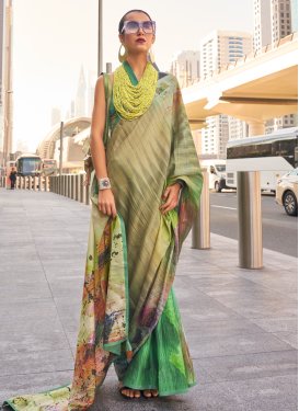 Designer Contemporary Saree For Casual