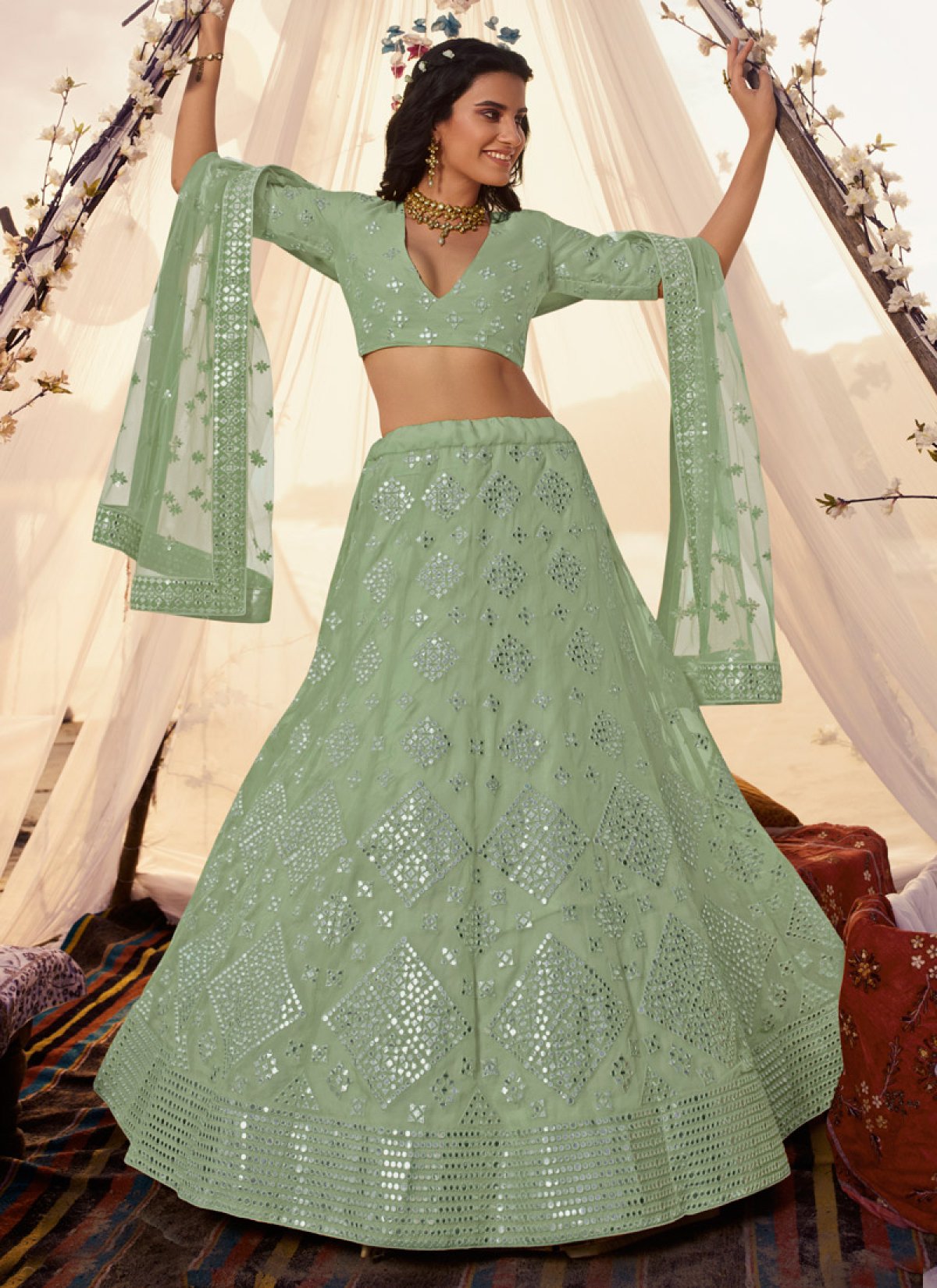 Buy designer lehenga online best sale