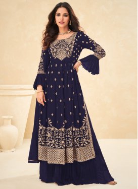 Designer Palazzo Salwar Kameez For Ceremonial