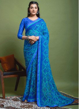 Designer Traditional Saree For Casual