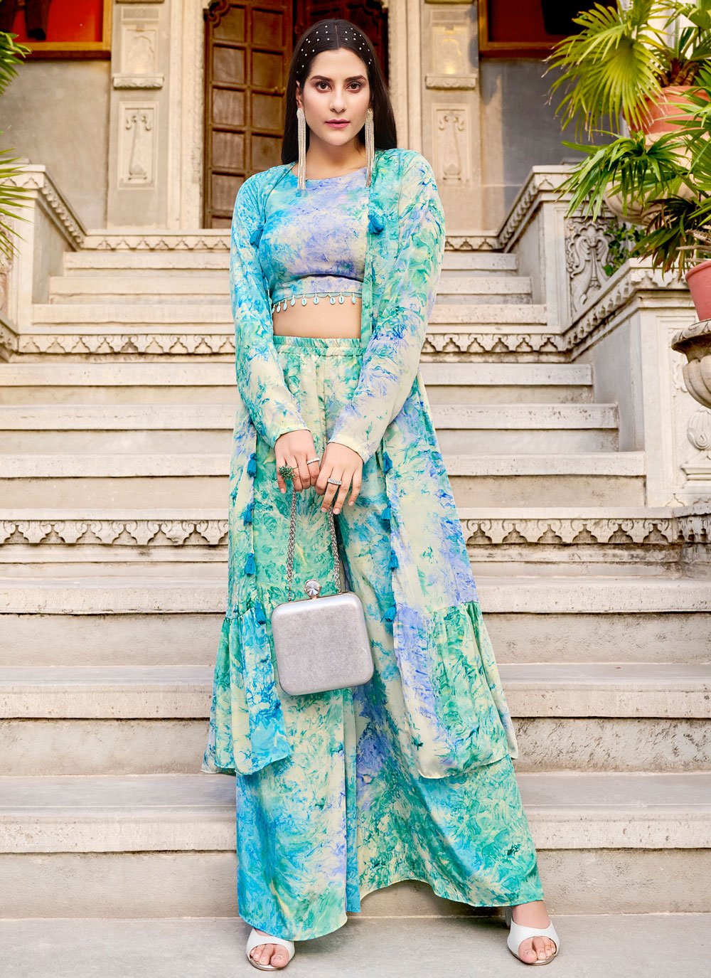 Digital Print Work Readymade Designer Salwar Suit
