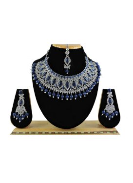 Dignified Beads Work Necklace Set
