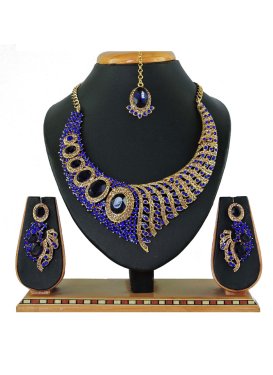 Dignified Stone Work Necklace Set