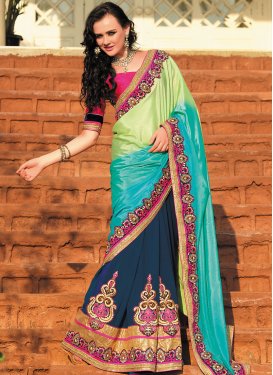 Dilettante Booti And Resham Work Party Wear Saree