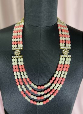 Divine Alloy Beads Work Necklace