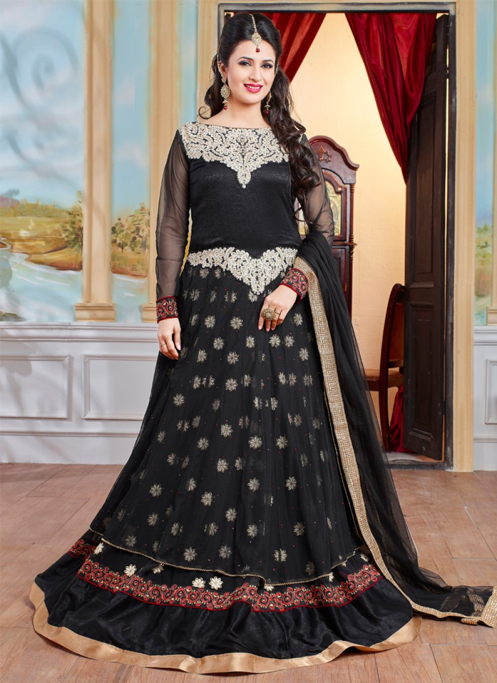Sayantani Ghosh | Indian beauty saree, Long top dress, Designer bridal  lehenga choli