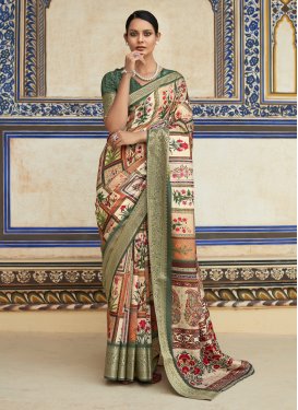 Dola Silk Designer Contemporary Style Saree