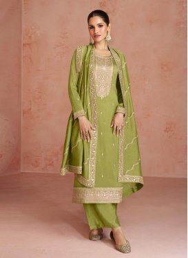 Dola Silk Designer Palazzo Salwar Suit