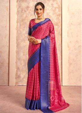 Dola Silk Traditional Designer Saree For Casual