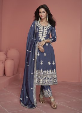 Dola Silk Trendy Designer Salwar Suit