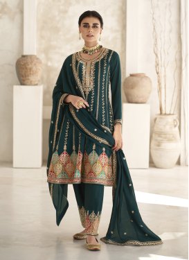 Dola Silk Trendy Designer Salwar Suit For Ceremonial