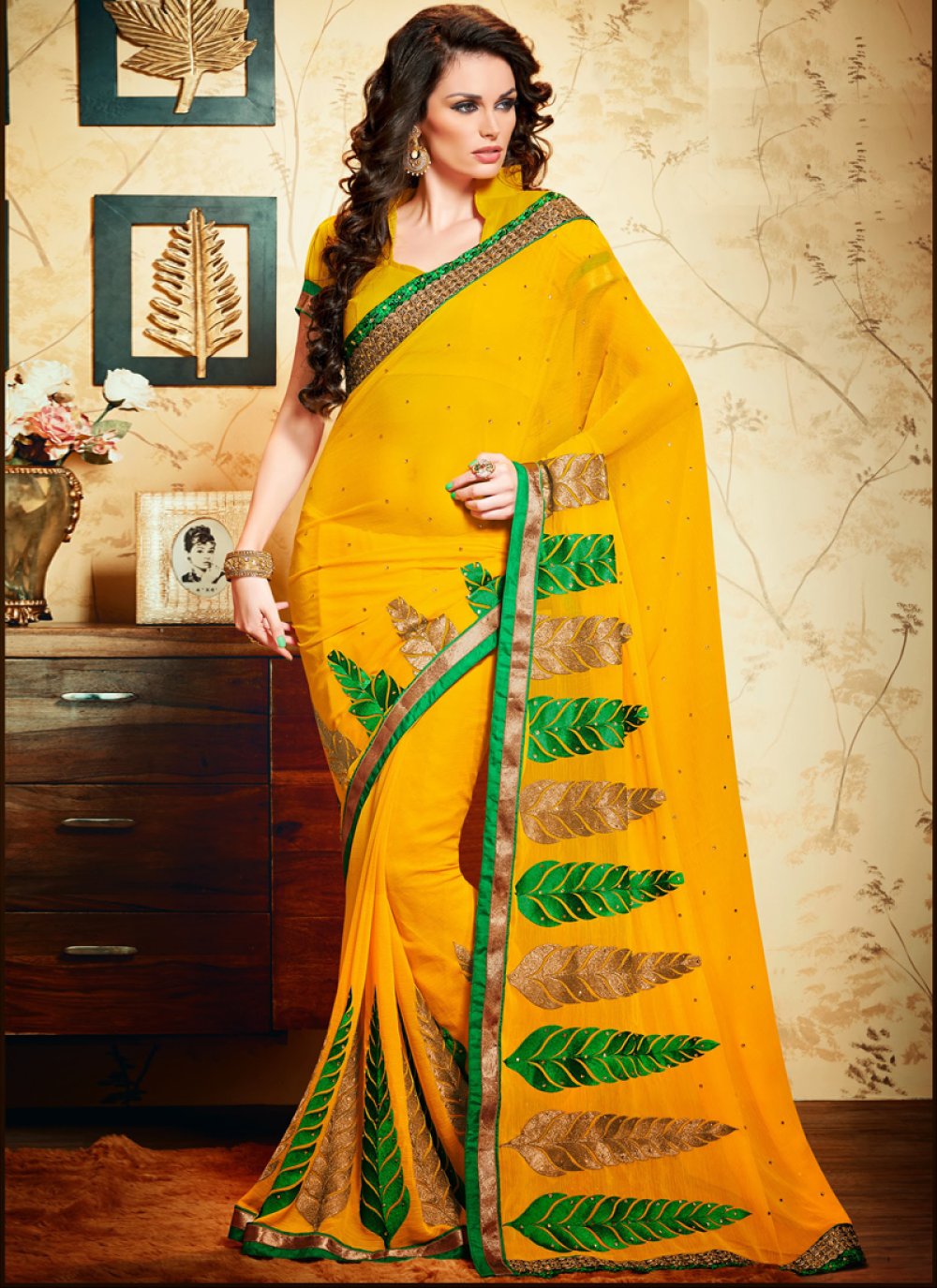 Festive, Traditional, Wedding Multicolor color Tussar Silk fabric Saree :  1921940