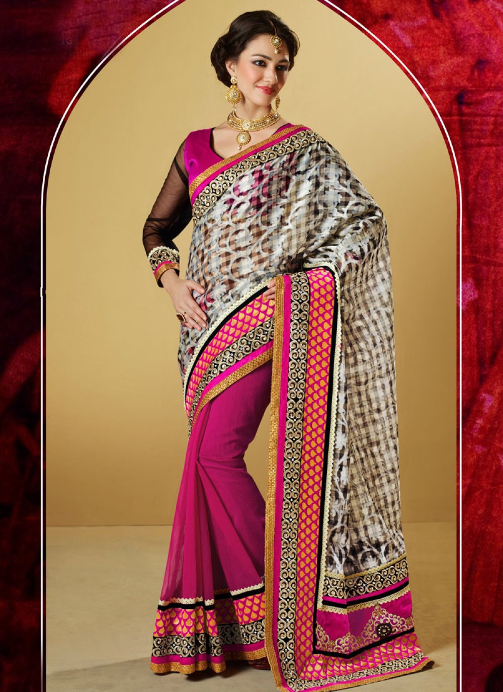 Ladies Half Saree Manufacturer, Ladies Half Saree Latest Price Online,  Gujarat, India