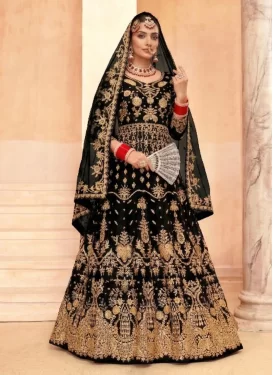 Black : Buy Indian Wedding Dresses, Wedding Salwar Suits in UK, USA