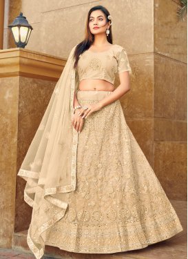 Embroidered Work Designer A Line Lehenga Choli
