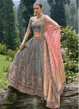 Embroidered Work Designer Classic Lehenga Choli For Party