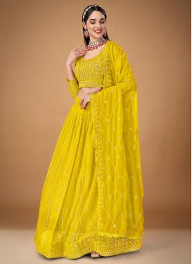 Embroidered Work Designer Lehenga Choli