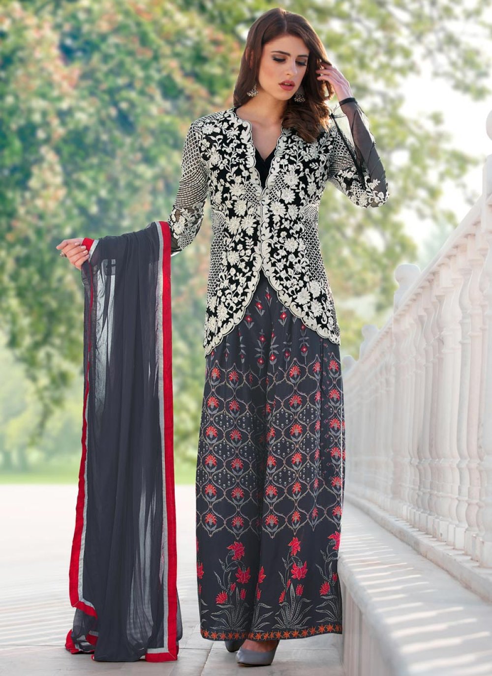 Pairing a classic salwar suit with trendy palazzo pants – a fusion of  tradition and modernity. Embracing the rich tapestry of our heritage… |  Instagram