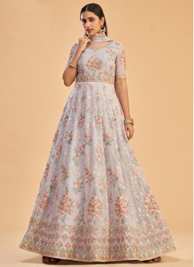 Embroidered Work Desinger Anarkali Salwar Kameez