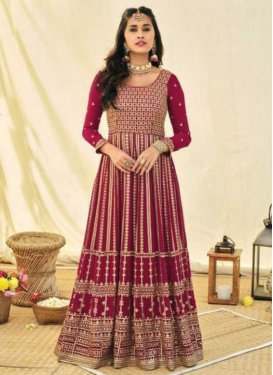 Embroidered Work Desinger Anarkali Salwar Kameez