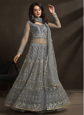 Embroidered Work Long Length Designer Suit