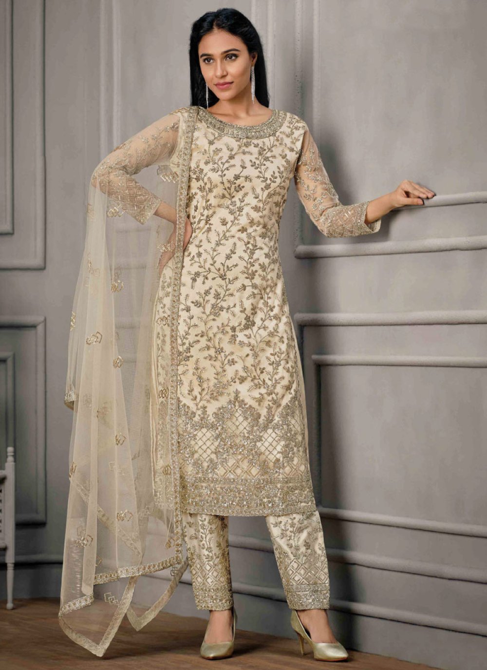 Salwar Suit Poly Silk Pink Plain Salwar Kameez – Kajols - Indian &  Pakistani Fashion & Tailoring
