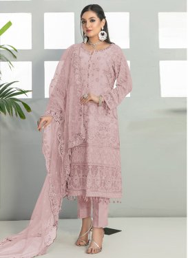 Embroidered Work Pant Style Pakistani Salwar Suit