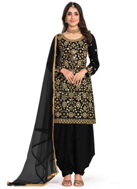 Embroidered Work Patiala Salwar Suit