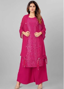 Embroidered Work Readymade Designer Salwar Suit