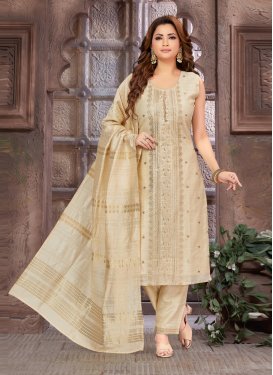 Embroidered Work Readymade Designer Suit