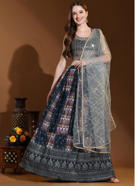 Embroidered Work Readymade Lehenga Choli For Party