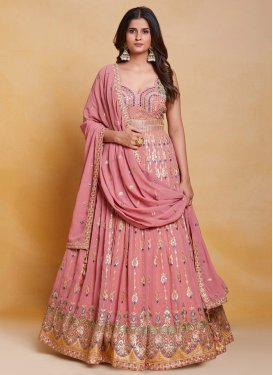 Embroidered Work Readymade Trendy Gown