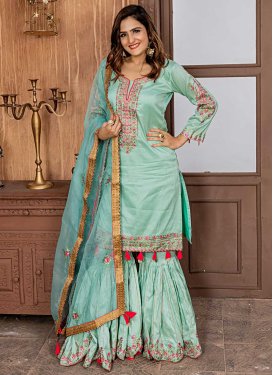 sharara suit for fat ladies