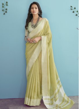 Embroidered Work Traditional Designer Saree For Casual