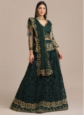 Embroidered Work Trendy Designer Lehenga Choli