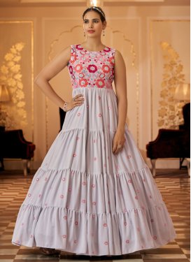 Embroidered Work Trendy Gown