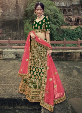 Embroidered Work Trendy Lehenga Choli