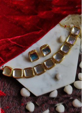 Especial  Alloy Gold Rodium Polish Necklace Set
