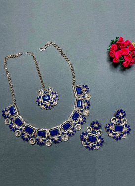 Especial  Gold Rodium Polish Necklace Set For Party