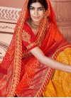 Exquisite Patch Border Shaded Saree - 1