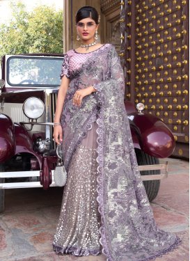 Fancy Fabric Designer Saree