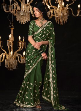 Fancy Fabric Designer Traditional Saree