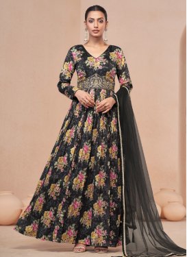 Fancy Fabric Long Length Anarkali Salwar Suit