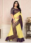 Woven Work Art Silk Contemporary Style Saree For Casual - 2