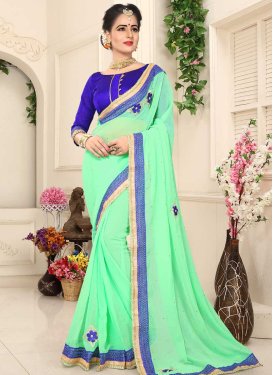 Faux Chiffon Traditional Designer Saree