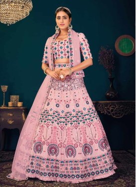 Faux Georgette Designer Classic Lehenga Choli