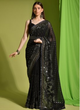 Faux Georgette Traditional Designer Saree