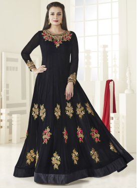 Flawless Dia Mirza Faux Georgette Floor Length Kalidar Salwar Suit
