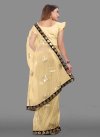 Lace Work Designer Contemporary Style Saree For Casual - 1
